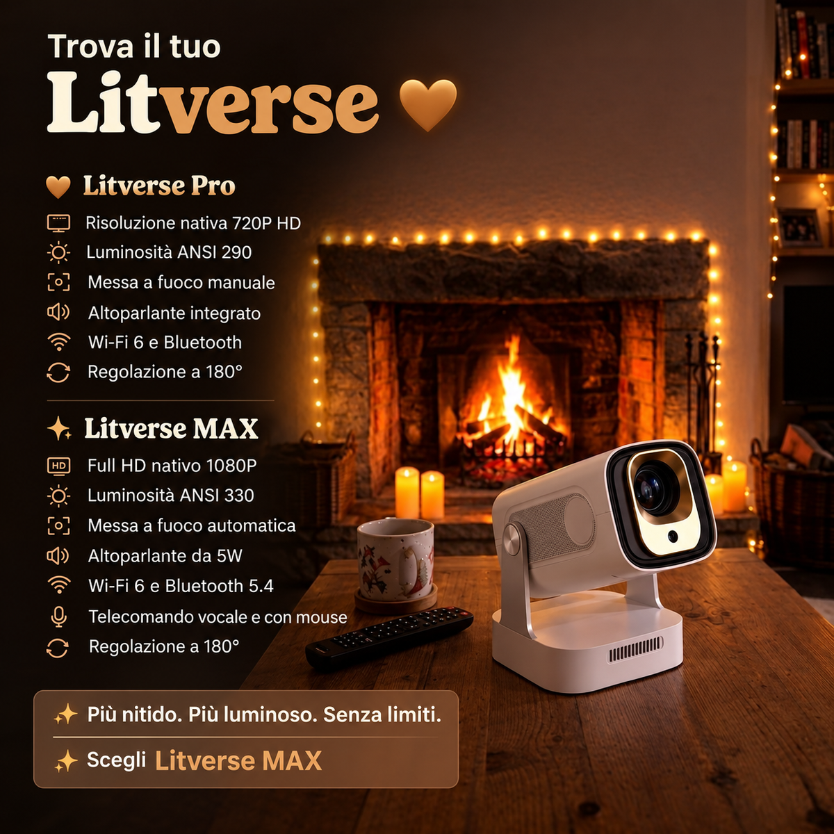 LitVerse Proiettore